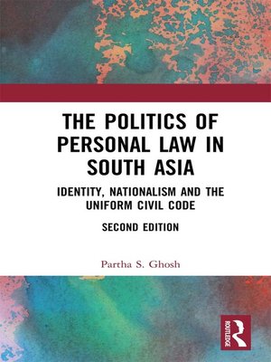 cover image of The Politics of Personal Law in South Asia